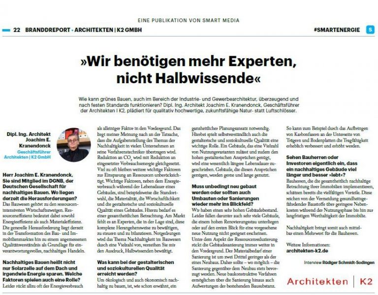 Die Welt - SMART Energie 