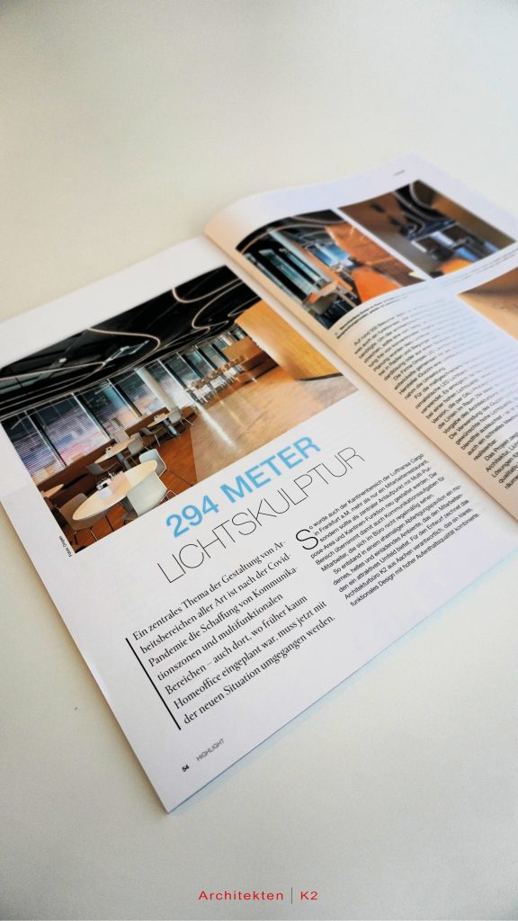 Beleuchtungskonzept Lufthansa Cargo Food Hub in High Light